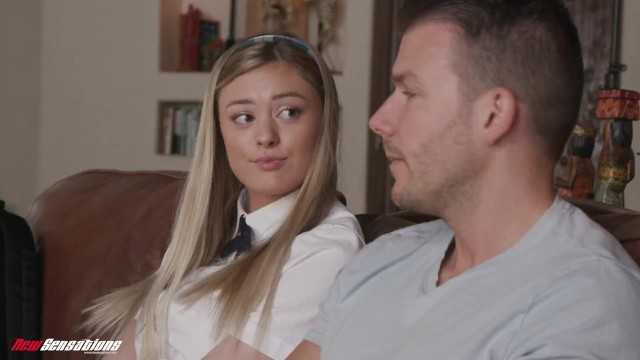 PaliTube - NEW SENSATIONS - Schoolgirl Wants To Learn How To Suck & Fuck (Amber Moore)