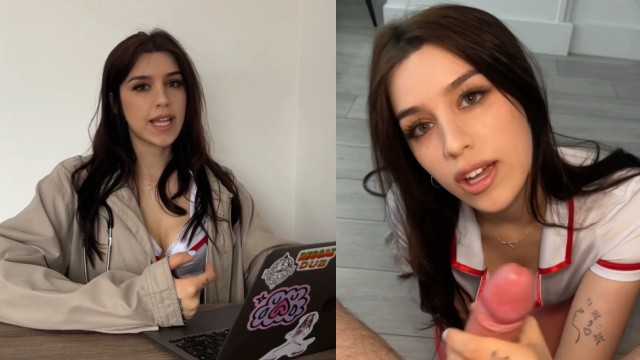 PaliTube - JOI Green eyed nurse wants your cum all to herself