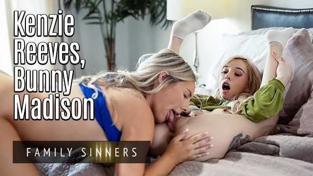 PaliTube - FAMILY SINNERS - Pure Passion & Dripping Wet Lesbian Play With Kenzie Reeves And Bunny Madison