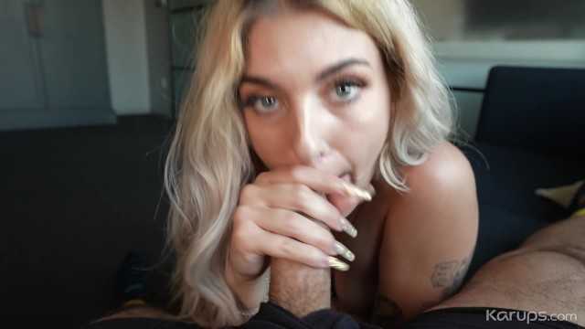 PaliTube - Hot Blonde Gets Her Pussy Stretched While Her Boyfriend Is Away