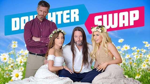 PaliTube - Daughter Swap - Dani Blu Invited Her Bestie And Her Stepdad For Some Private Tantric Lesson