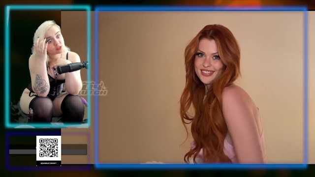 PaliTube - Girl watching porn with redhead slut Elly Clutch