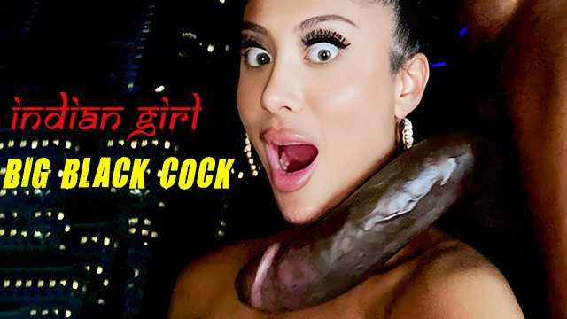 PaliTube - Indian Girl takes Big Black Cock