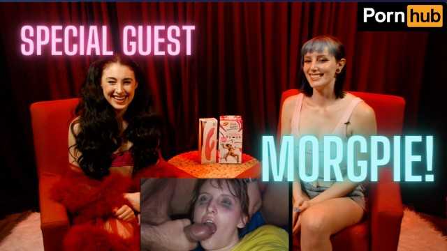 PaliTube - Girls Watching Gangbang Porn - Special Guest Morgpie!