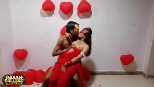 PaliTube - Loving Indian Couple Celebrating Valentines Day With Amazing Hot Sex