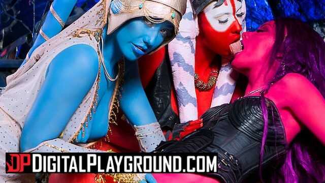 PaliTube - Digital Playground - Alien Orgy in starwars porn parody