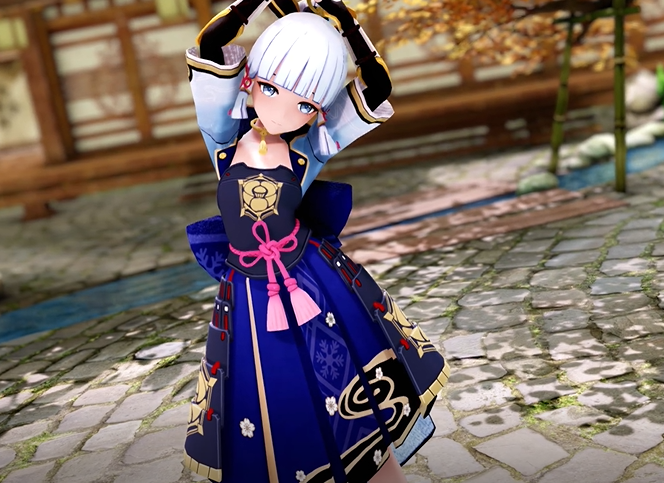 PaliAnime - คามิซาโตะ อยากะ เต้นเพลง ดีพบลู