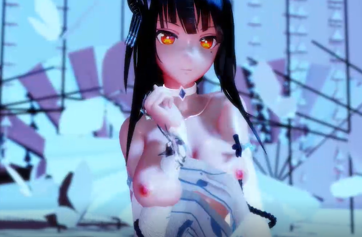 PaliAnime - MMD-LILAC- เจ้าหญิงคังซีชุดขาว